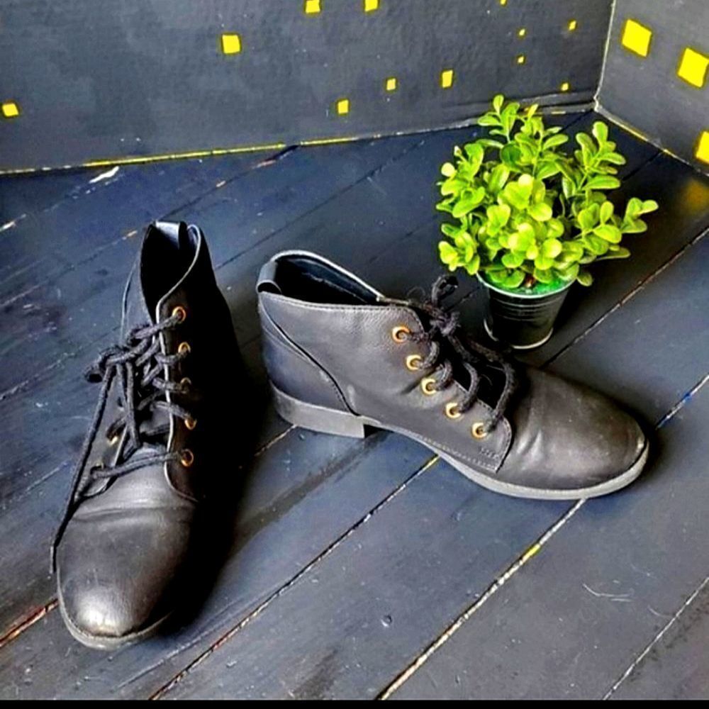Candies Black Shoes 